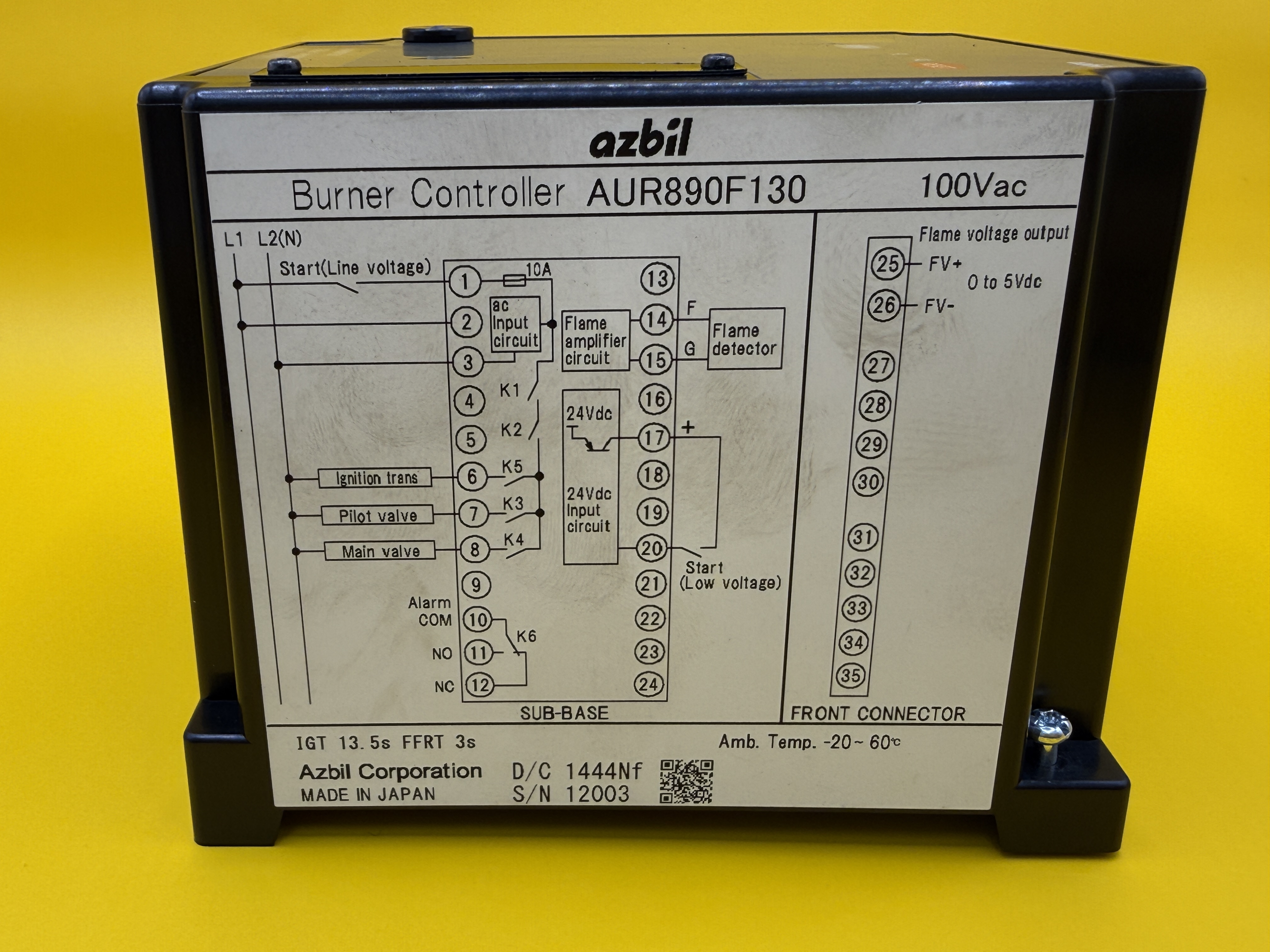 バーナコントローラー